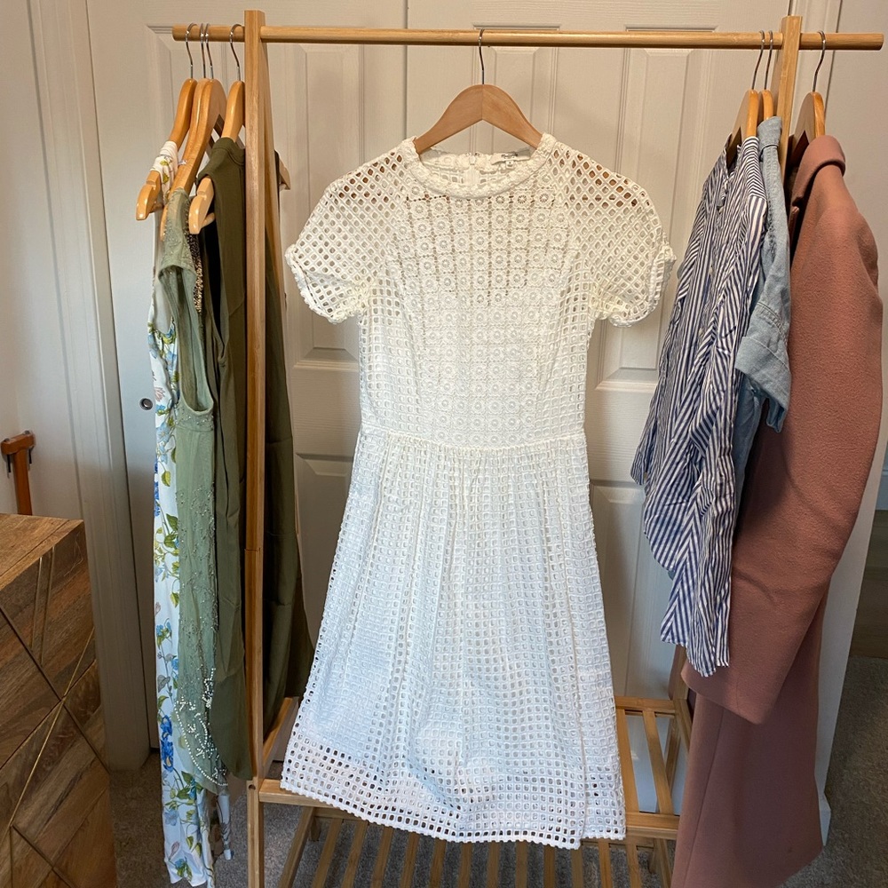 Madewell eyelet dress